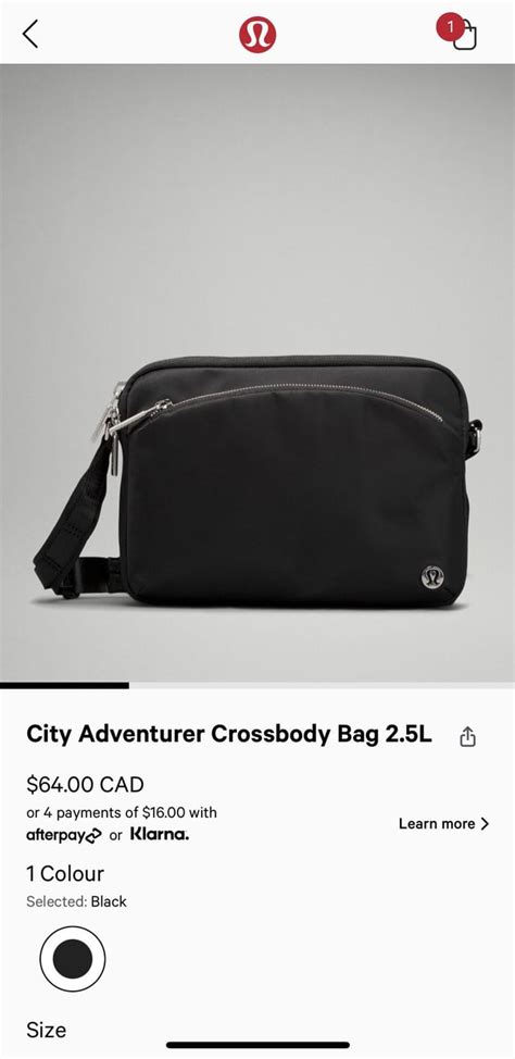 Review requested: city adventurer crossbody 2.5L : r/lululemon 